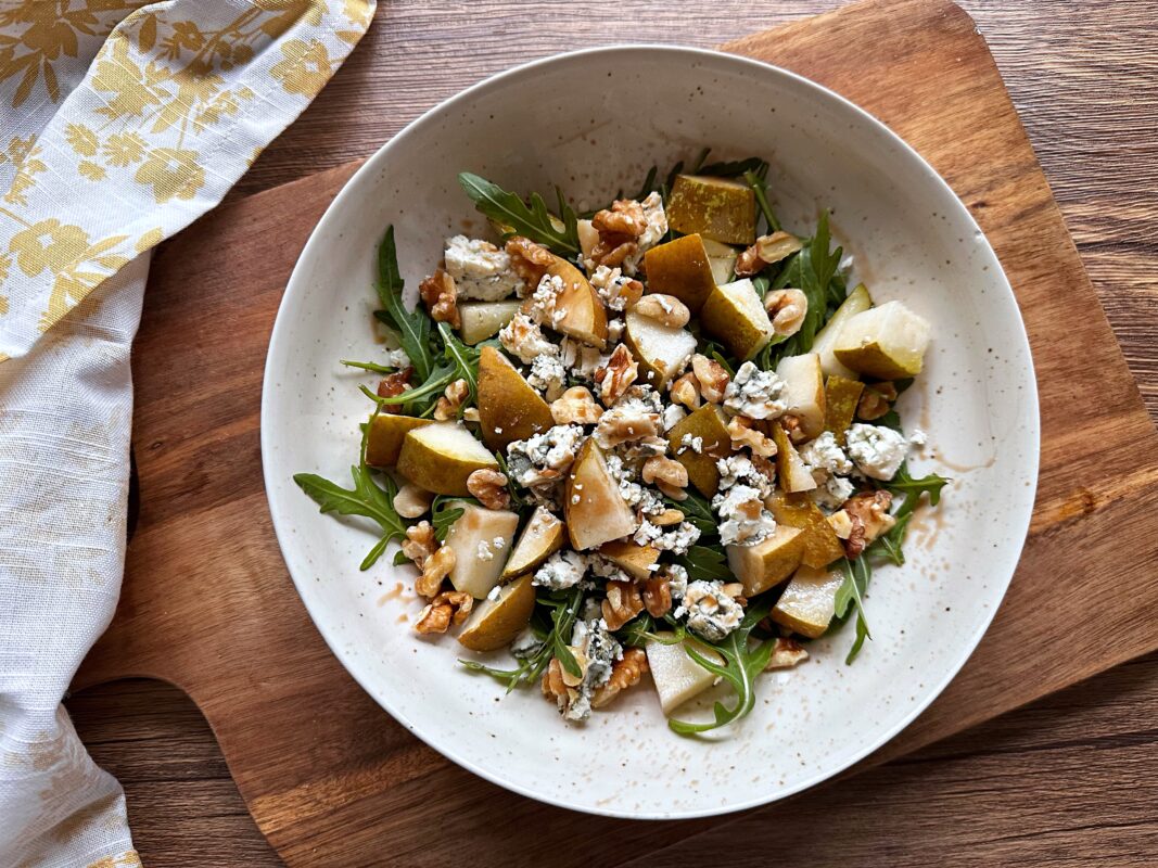 Eat For Skin: Pear & Walnut Salad