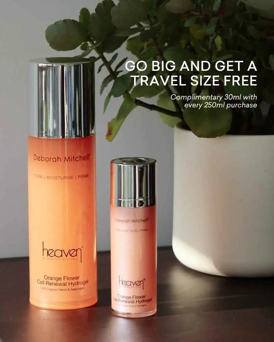 Orange Flower Hydrogel Heaven Skincare