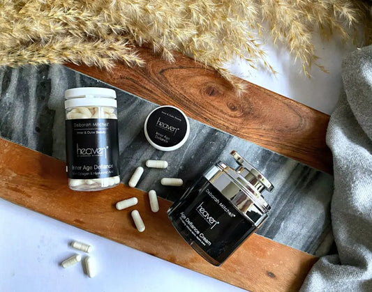 THE AGE-DEFYING AGE DEFIANCE DUO Heaven Skincare