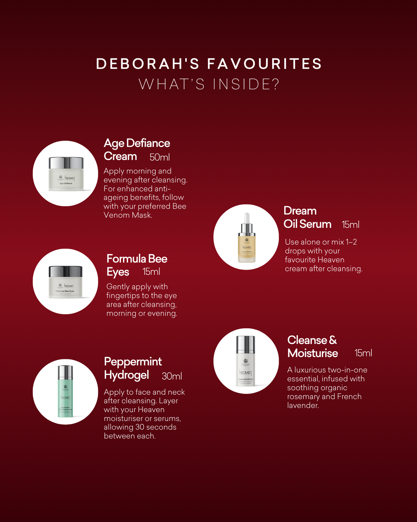 Deborah Favourites