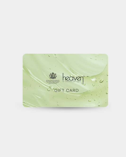 Heaven skincare gift card: Green