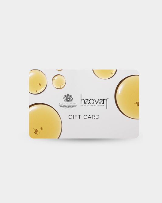 Heaven skincare gift card: Gold