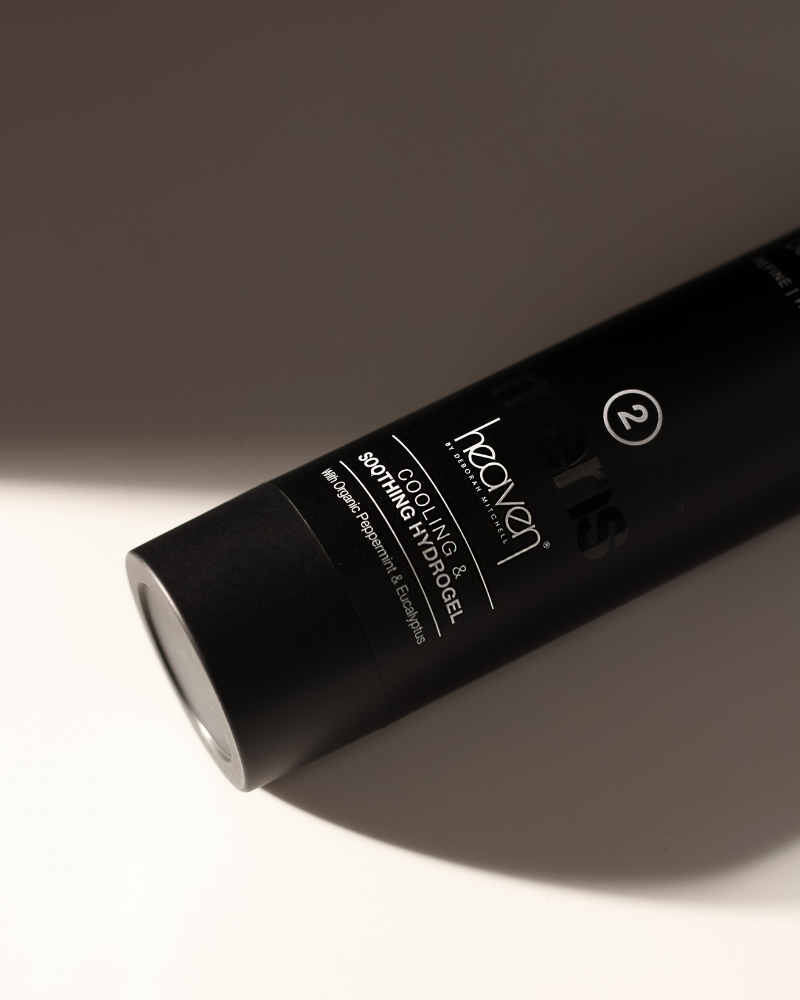 Men’s skincare and grooming wash for shaving and shower routine by Heaven