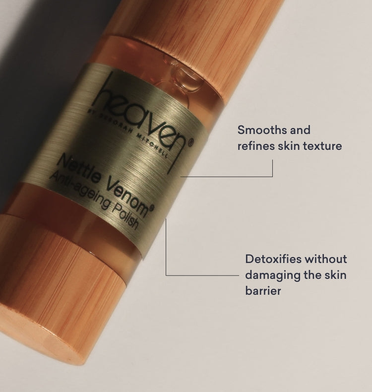 Nettle Venom Polish | Luxury Anti-Ageing Face Scrub – Heaven Skincare