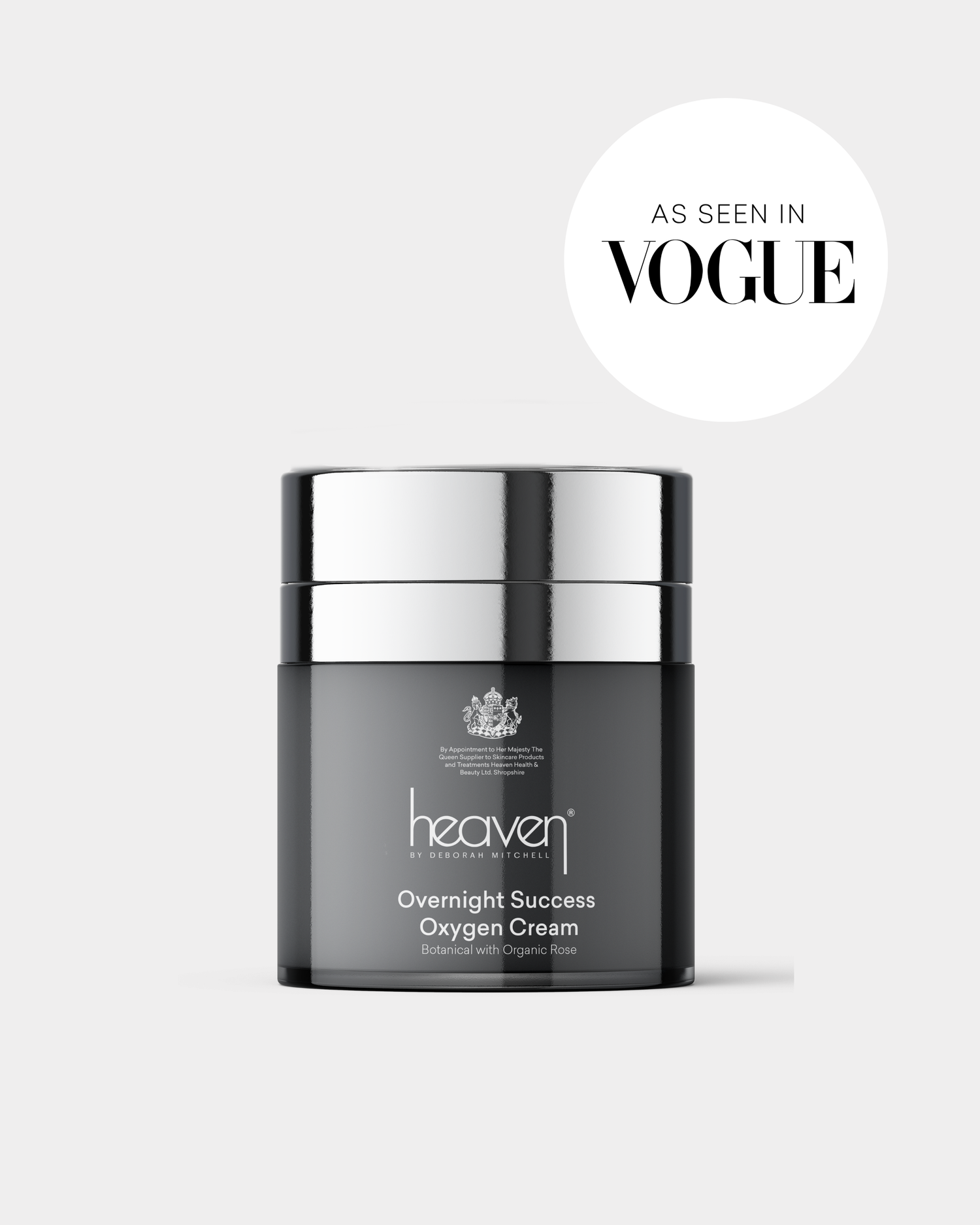 Overnight Success Oxygen Cream by Heaven Skincare for visibly plumper, glowing and refreshed skin overnight