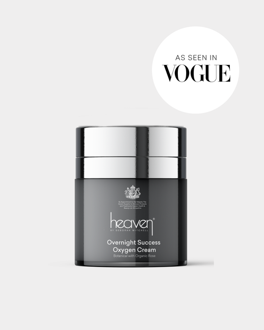 Overnight Success Oxygen Cream by Heaven Skincare for visibly plumper, glowing and refreshed skin overnight