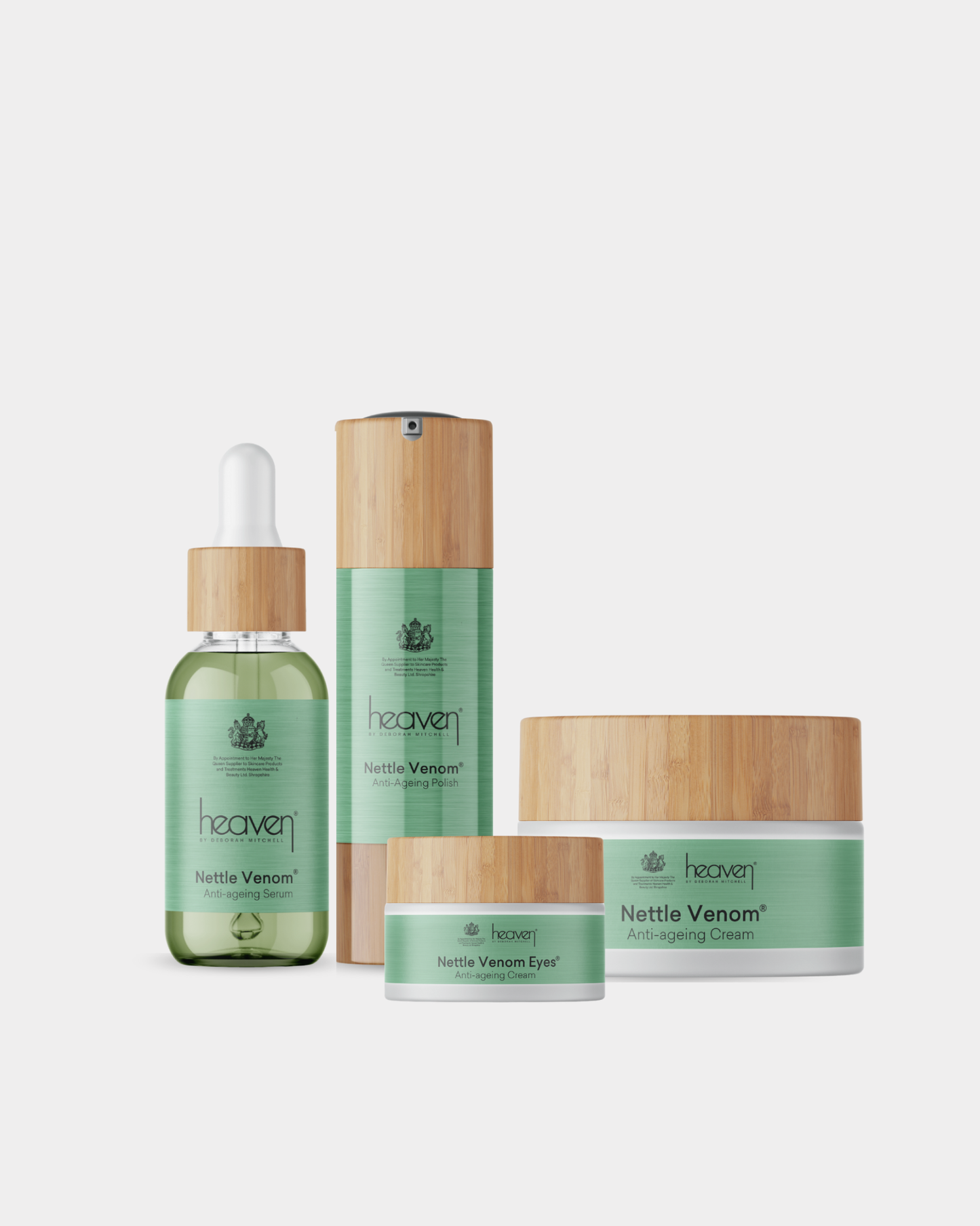 heaven skincare vegan collection luxury British skincare